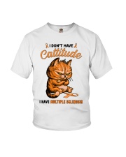 I Don't Have Cattitude - Multiple Sclerosis Youth T-Shirt tile