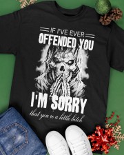 If I've Ever Offended Classic T-Shirt apparel-classic-tshirt-lifestyle-back-69