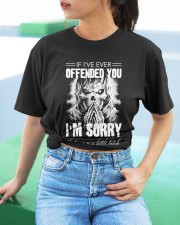 If I've Ever Offended Classic T-Shirt apparel-classic-tshirt-lifestyle-front-214