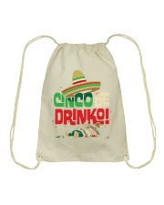 Cinco De Drinko Drawstring Bag tile