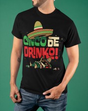 Cinco De Drinko Classic T-Shirt apparel-classic-tshirt-lifestyle-front-88