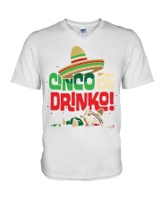 Cinco De Drinko V-Neck T-Shirt tile