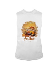 There Ain't No Rust On The Happiness Bus Sleeveless Tee tile