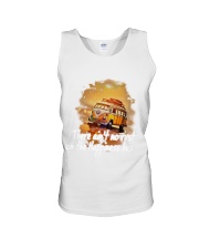 There Ain't No Rust On The Happiness Bus Unisex Tank tile