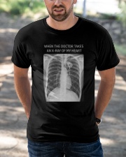 Golden retriever In My Heart X-Ray Classic T-Shirt apparel-classic-tshirt-lifestyle-front-50