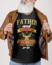Father And Daughter Hunting Partners Classic T-Shirt custom-t-shirts-classic-lifestyle-front-450