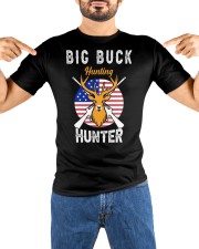 BIG BUCK HUNTING HUNTER Premium Fit Mens Tee custom-t-shirts-premium-fit-men-lifestyle-front-67