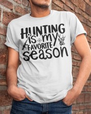Hunting Is My Favorite Season Classic T-Shirt apparel-classic-tshirt-lifestyle-26