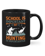 SCHOOL IS IMPORTANT BUT HUNTING IS IMPORTANTER Mugs tile