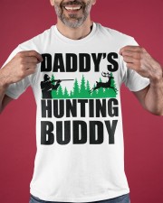 DADDY'S HUNTING BUDDY Classic T-Shirt apparel-classic-tshirt-lifestyle-front-181