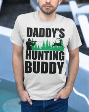 DADDY'S HUNTING BUDDY Classic T-Shirt apparel-classic-tshirt-lifestyle-front-45