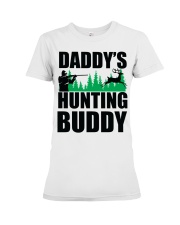 DADDY'S HUNTING BUDDY Premium Fit Ladies Tee tile
