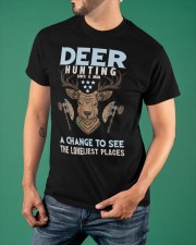 Deer Hunting Places Classic T-Shirt apparel-classic-tshirt-lifestyle-front-88