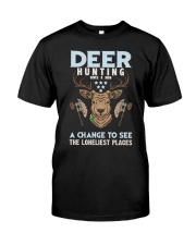 Deer Hunting Places Premium Fit Mens Tee tile