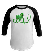 Irish Nurse St Patricks Day Baseball Tee tile