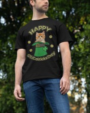 Happy St Catrick's Classic T-Shirt apparel-classic-tshirt-lifestyle-front-47