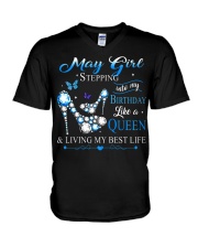 MayQueen83 V-Neck T-Shirt tile