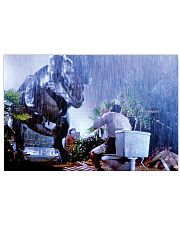 Tyrannosaurus Rex Print - Funny Bathroom 17x11 Poster front