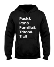 Puck, Pan, Familia, Triton, Troll Hooded Sweatshirt tile