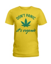 don't panic it's organic Ladies T-Shirt tile