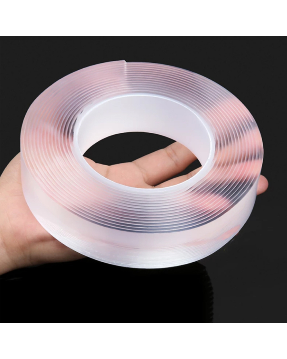 Monster Tape Waterproof Wall Stickers Reusable Heat Resistant Bathroom Home Decoration Tapes Transparent Double Side template