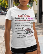 i'm a sad pony guerilla girl t shirt Classic T-Shirt apparel-classic-tshirt-lifestyle-front-237