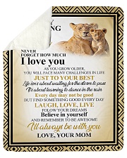 SON LION I'M ALWAYS WITH YOU Sherpa Fleece Blanket - 50" x 60" thumbnail