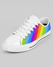Love is Love Shoes Men's Low Top White Shoes aos-men-low-top-shoes-ghosted-white-outside-left-02