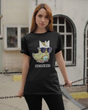 Bird Pope Wisdom T SHIRT HOODIE DEAL WITH IT Classic T-Shirt apparel-classic-tshirt-lifestyle-19