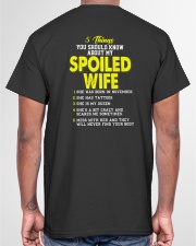 November Spoiled Wife Classic T-Shirt garment-tshirt-unisex-back-04
