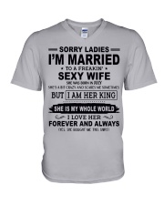 July Sexy Wife V-Neck T-Shirt tile