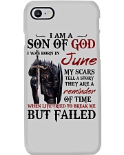 June Son of God Phone Case tile