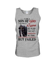 June Son of God Unisex Tank tile