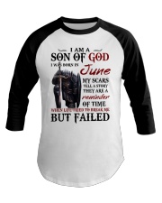 June Son of God Baseball Tee tile