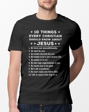 10 Things Every Christian Should Know About Jesus Classic T-Shirt lifestyle-mens-crewneck-front-13