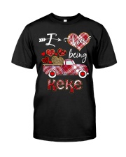 I love being Keke Hearts Art Classic T-Shirt front