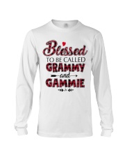 blessed to be called grammy and grammie Red Long Sleeve Tee tile