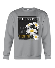 Blessed to be called nonni Crewneck Sweatshirt tile
