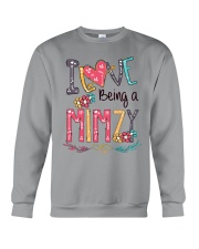I Love Being a Mimzy Font Art Crewneck Sweatshirt tile