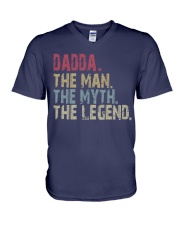 Dadda The Man The Myth The Legend V-Neck T-Shirt tile