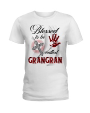 Blessed to be called Grangran - Buffalo Ladies T-Shirt tile