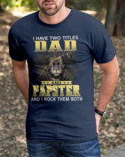Dad and Papster lion Classic T-Shirt apparel-classic-tshirt-lifestyle-front-52