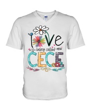 Cece Art V-Neck T-Shirt tile
