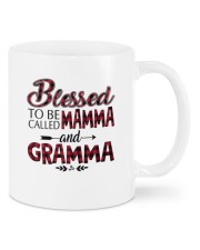 Blessed to be called mamma and gramma Red Mugs tile
