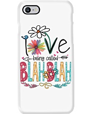 BLAH BLAH Art Phone Case tile