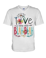 BLAH BLAH Art V-Neck T-Shirt tile