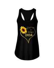 Happiness is being a dida Ladies Flowy Tank tile