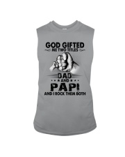 God Gifted Dad and PAPI Sleeveless Tee tile