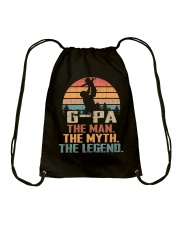 G-pa - The Man - The Myth - Art Drawstring Bag tile