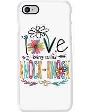 knock-knock Art Phone Case tile